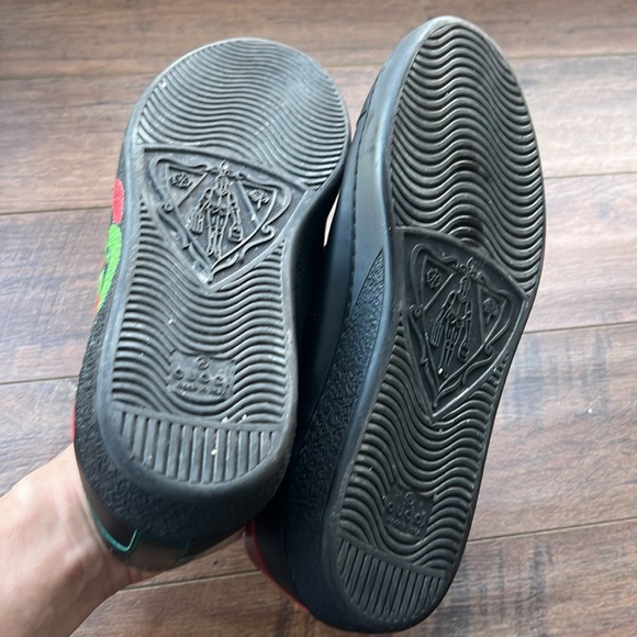 Black Gucci Ace Interlocking GG sneakers. Used and in good condition. - Picture 6 of 8